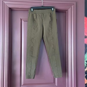 INC olive green leggings